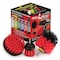 Drill Brush Power Scrubber By Useful Products 5 in W 5 in L Brush, Red R-4OS-2L-QC-DB - alternate 1